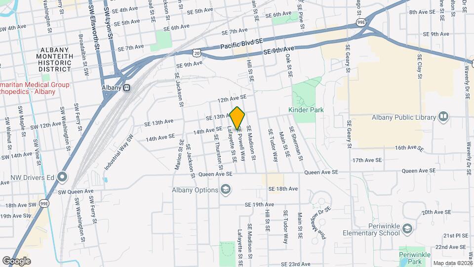 1410 SE Powell Way Map and Location Details