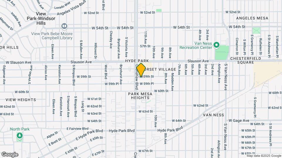 3320-3326 W 59th St Map and Location Details