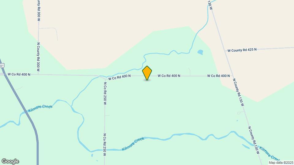 2137 W Co Rd 400 N Map and Location Details