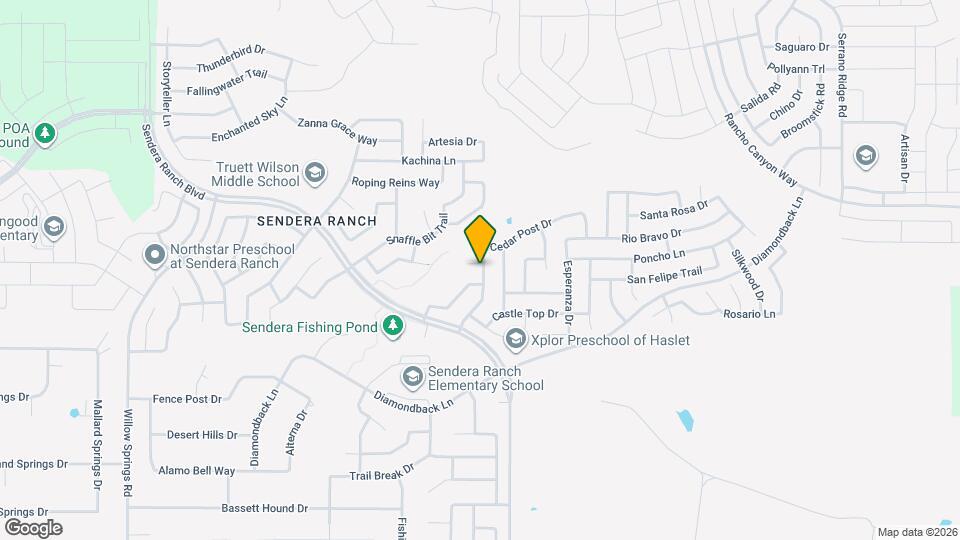 1101 Eagle Claw Dr Map and Location Details