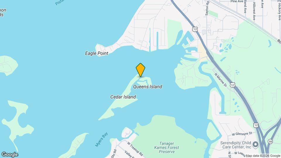 35831 N Cedar Is Map and Location Details