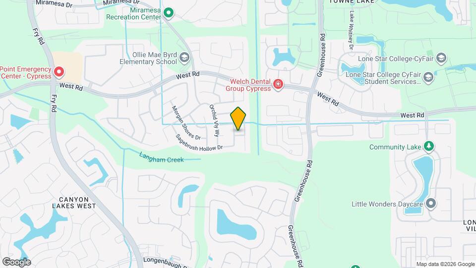 8806 Chapada Highlands Dr Map and Location Details