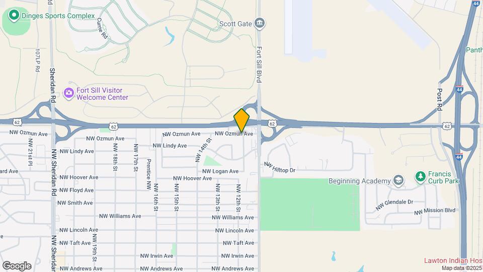 2828 Mobley Map and Location Details