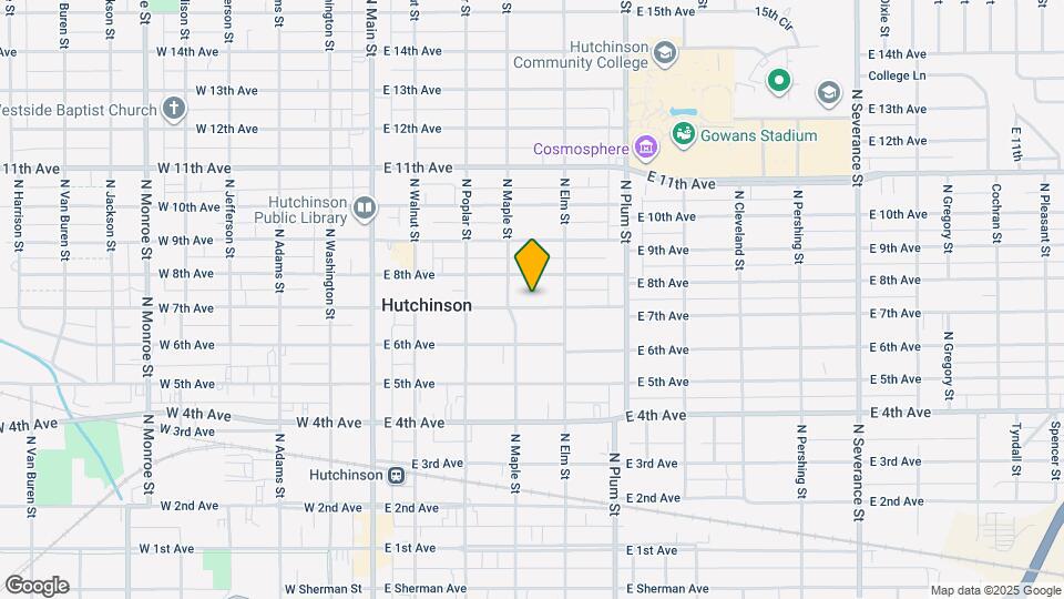 310 E 7th Ave Map and Location Details