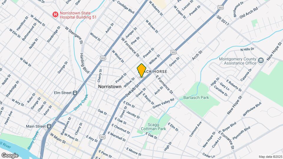 1303 DeKalb St Map and Location Details