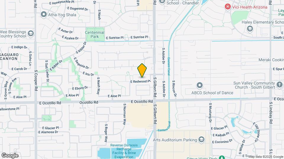 2872 E Redwood Pl Map and Location Details