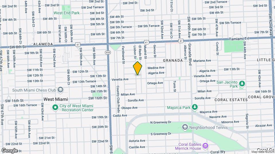 1235 Lisbon St Map and Location Details