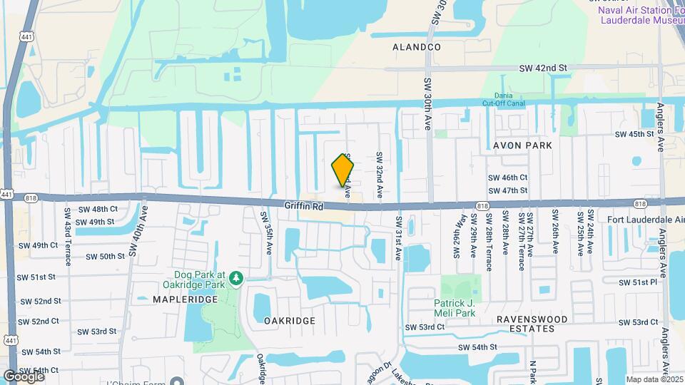 4731 SW 33rd Ave Map and Location Details