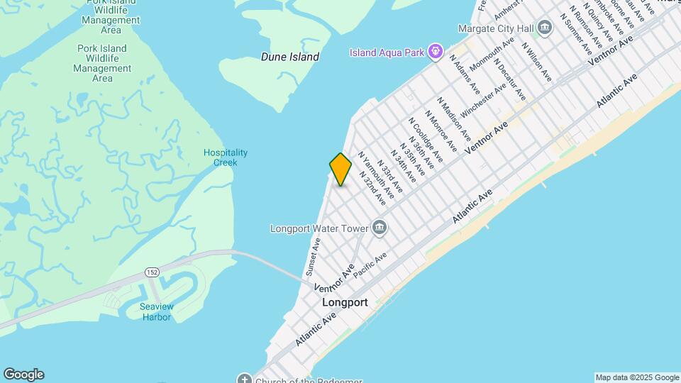 111 N Evergreen Ave Map and Location Details