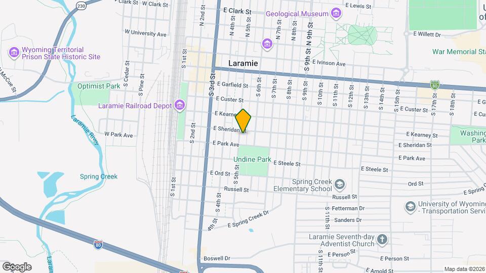 709 S 5th St Map and Location Details