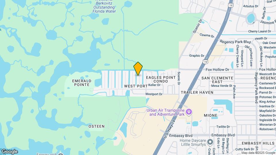 9907 Island Harbor Dr Map and Location Details