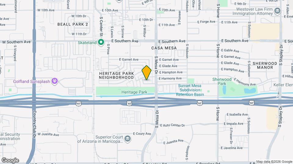 328 E Holmes Ave, Unit B03 Map and Location Details