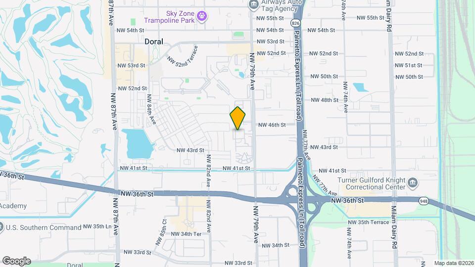 4190 NW 79th Ave, Unit 1D Mapa y Detalles de la Ubicación