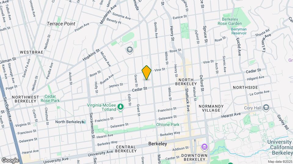 1529 Josephine St Map and Location Details