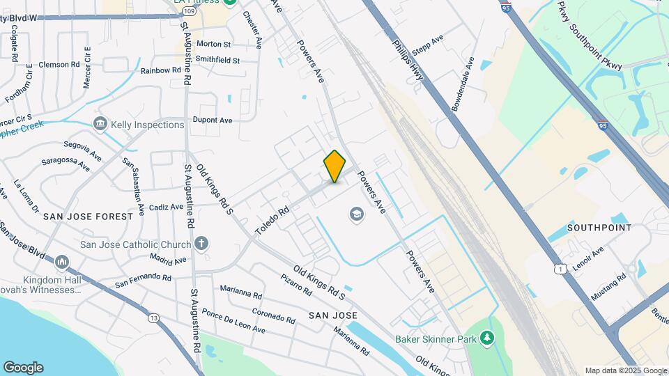 San Jose Villa Mapa y Detalles de la Ubicación