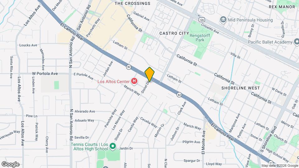 5100 W El Camino Real Mapa y Detalles de la Ubicación