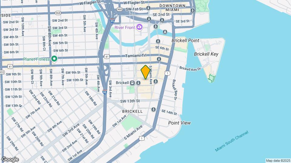 Camden Brickell Map and Location Details