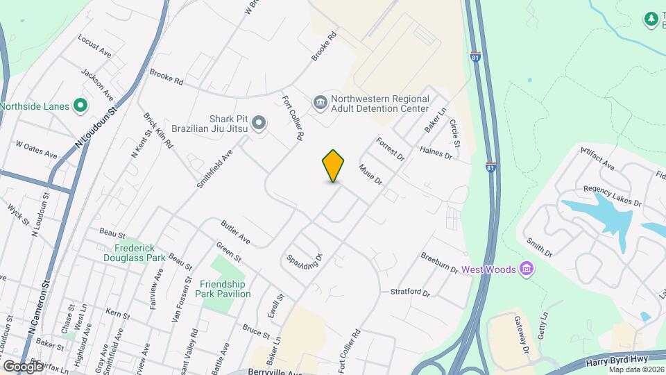 125 Longstreet Ave Map and Location Details