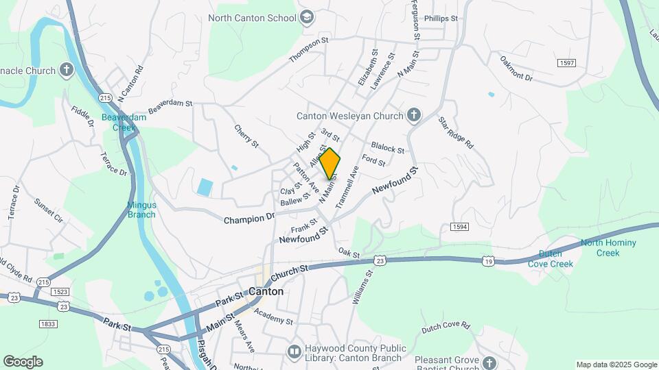 241 N Main St Map and Location Details