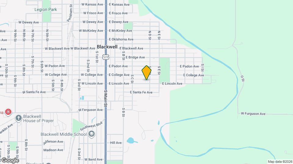 442 E Lincoln Ave Map and Location Details