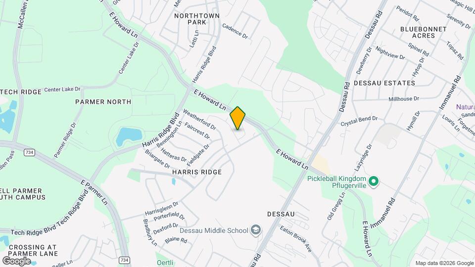 1318 Ambler Dr Mapa y Detalles de la Ubicación
