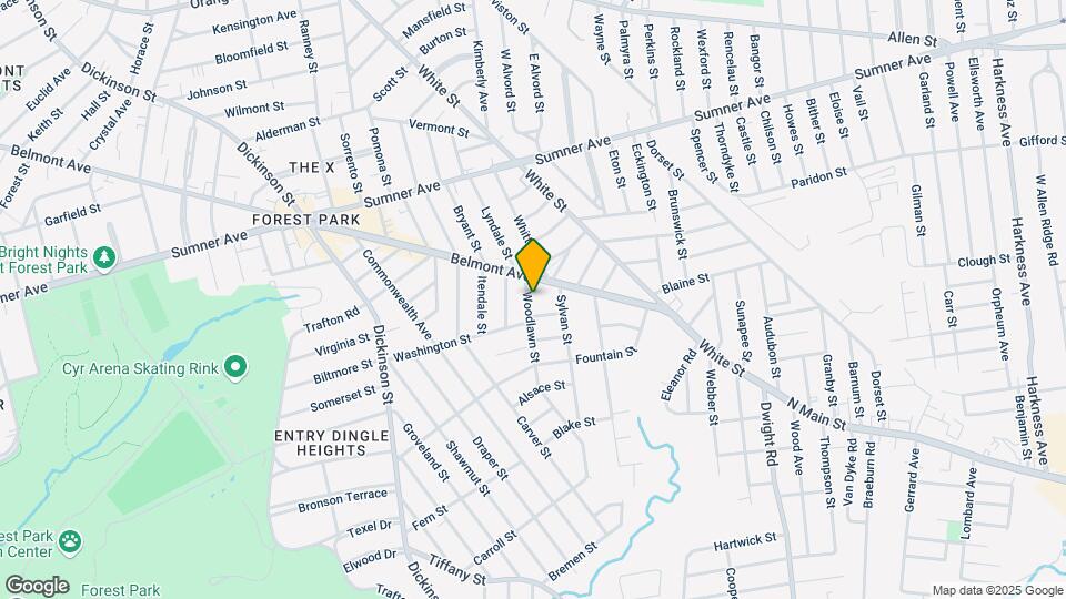 21 Woodlawn St Mapa y Detalles de la Ubicación