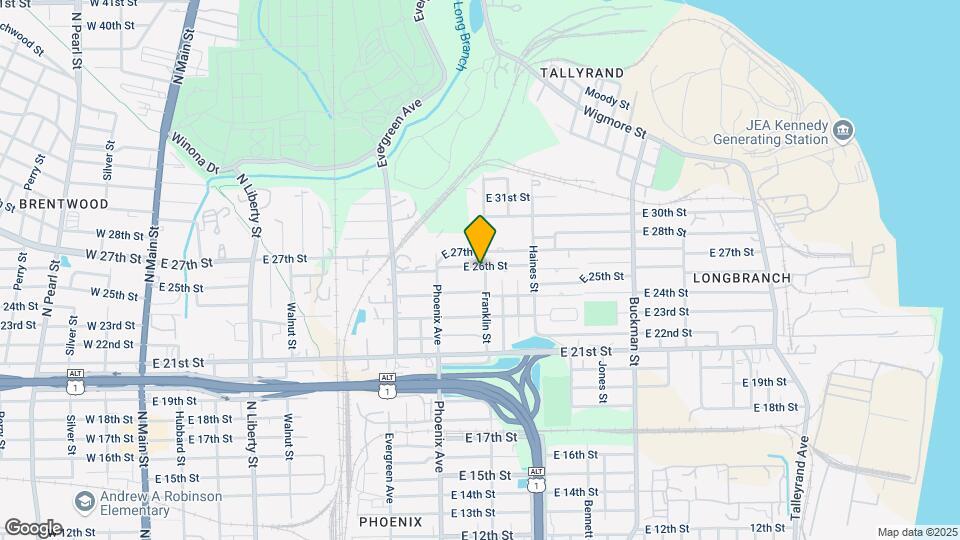 3436 Franklin St Map and Location Details