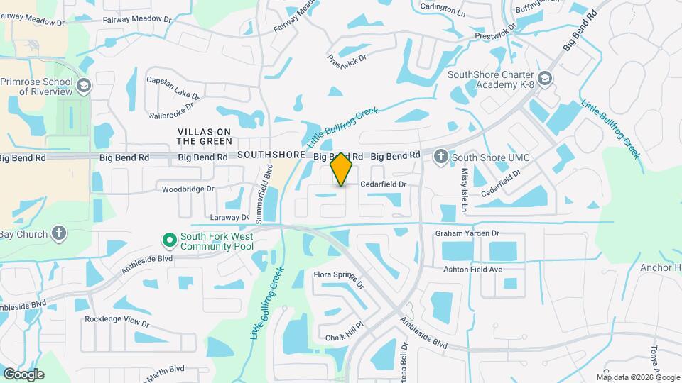 13305 Silvercreek Dr Mapa y Detalles de la Ubicación