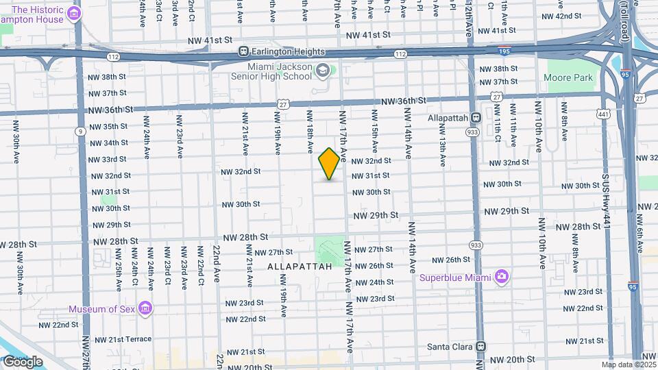 1748 NW 31st St Map and Location Details