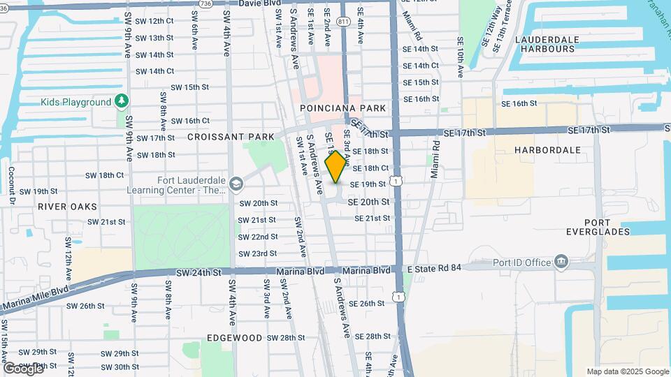 1901 SE 1st Ave Map and Location Details