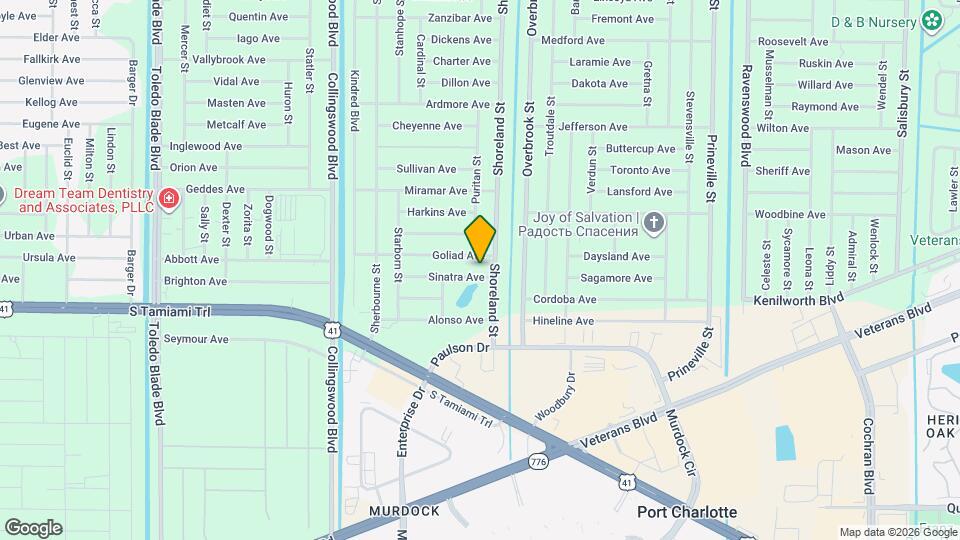 18194 Sinatra Ave Mapa y Detalles de la Ubicación