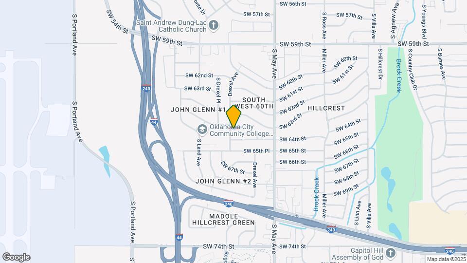 6428 Drexel Ave Mapa y Detalles de la Ubicación