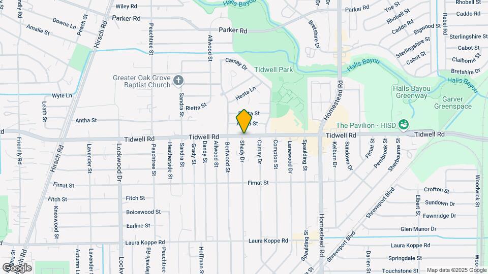 6200 W Tidwell Rd Map and Location Details