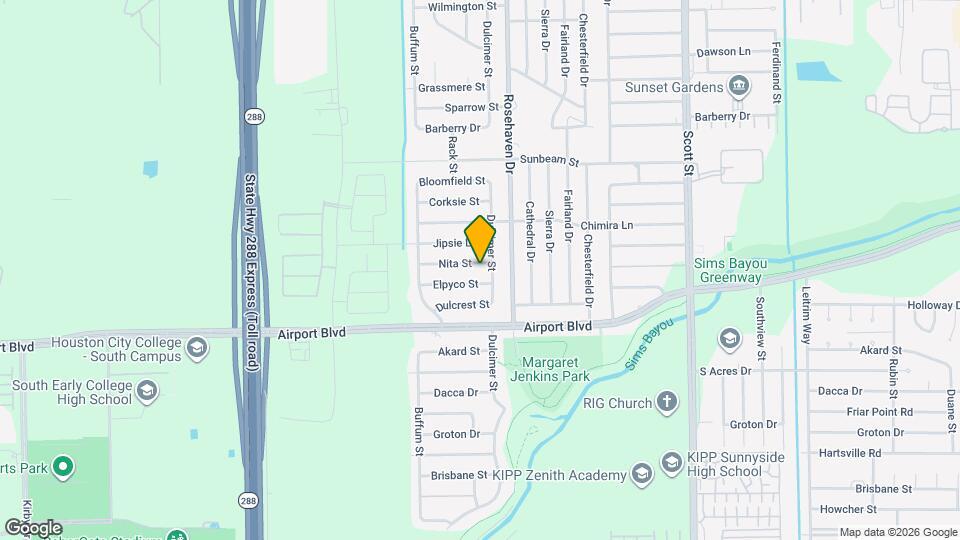 3122 Nita St Map and Location Details