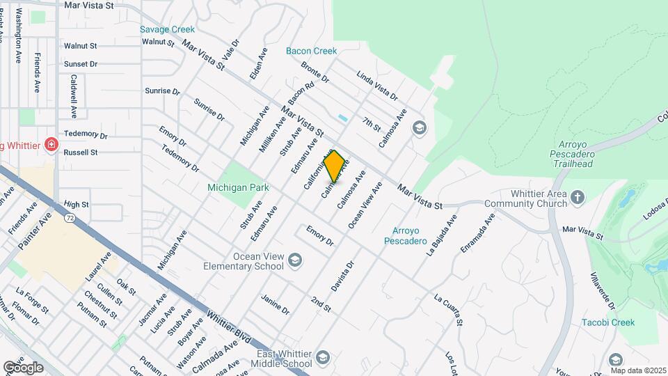 8204 Calmada Ave Mapa y Detalles de la Ubicación
