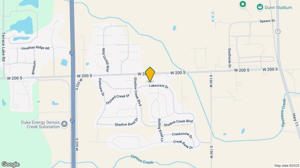 2220 Lakecrest Dr Map and Location Details