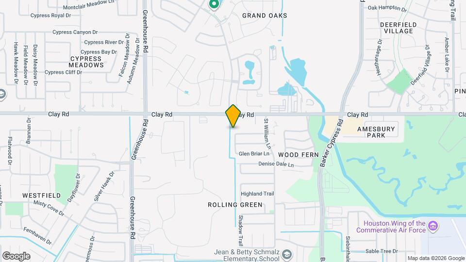 18754 Wood Glen Ln Map and Location Details