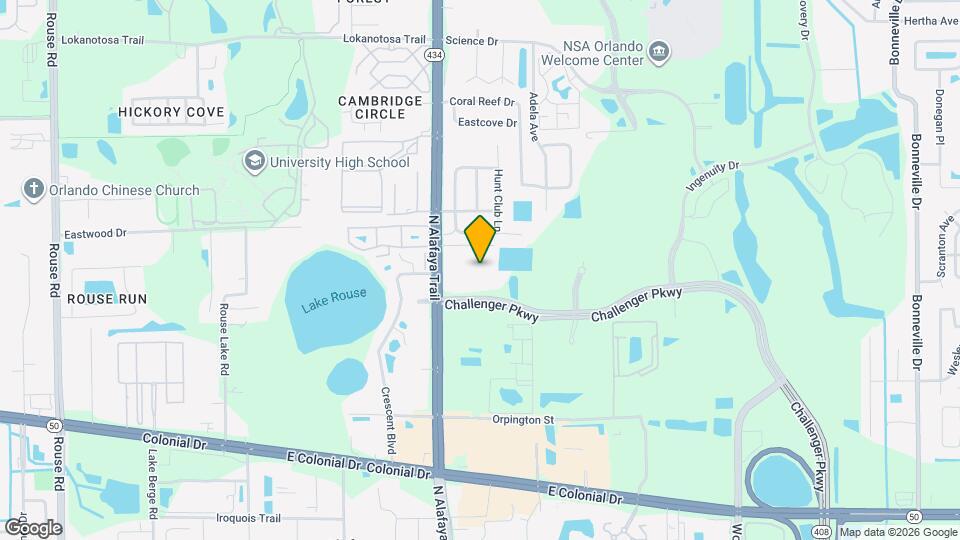 2519 N Alafaya Trail Map and Location Details