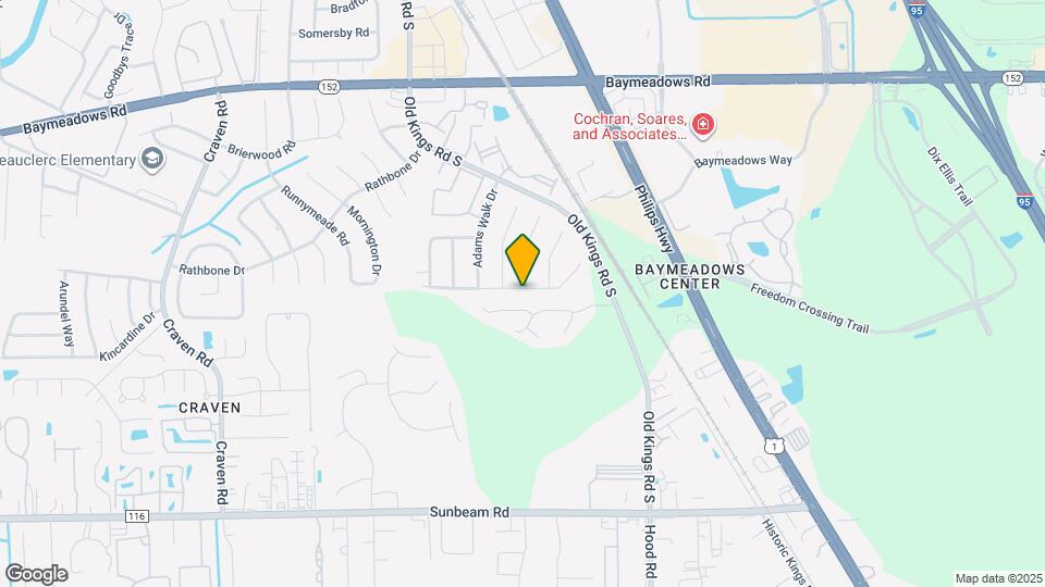 5372 Downington Dr Map and Location Details