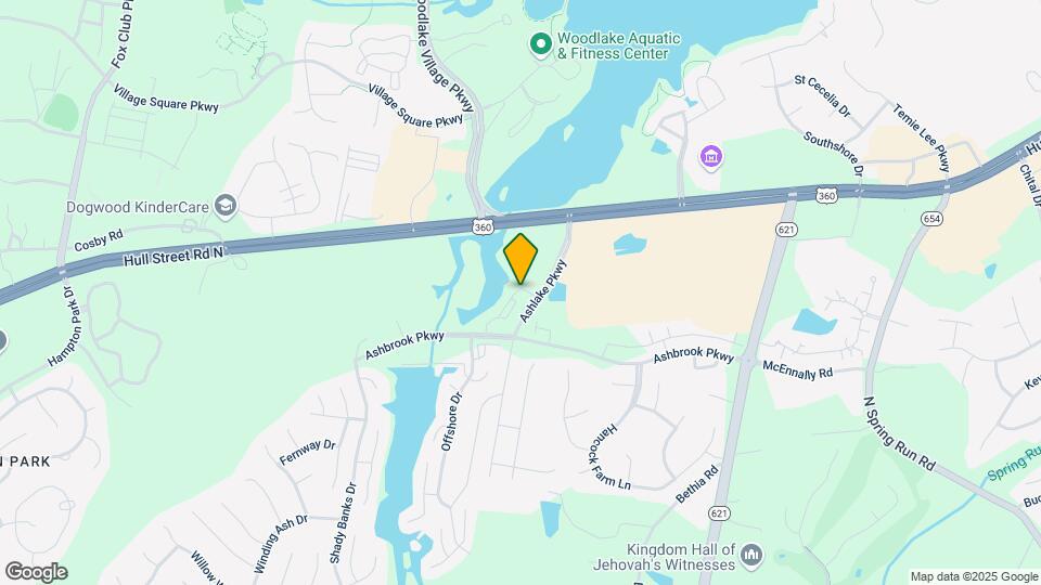 Ashlake Crossings Apartments 55+ Community Map and Location Details