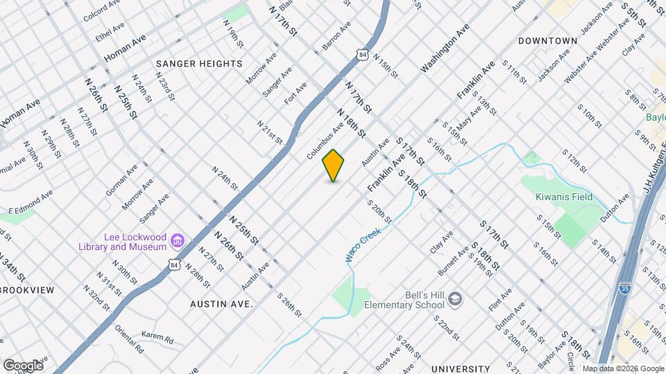 2021 Austin Ave Map and Location Details