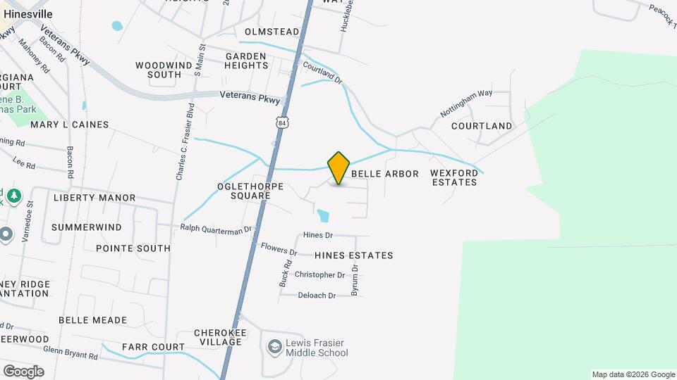 300 Brantley Dr Map and Location Details