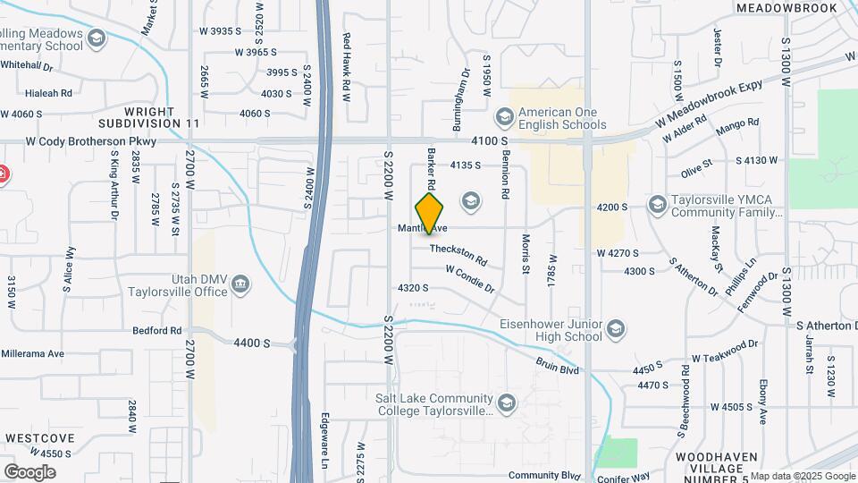 2100 Theckston Rd Map and Location Details