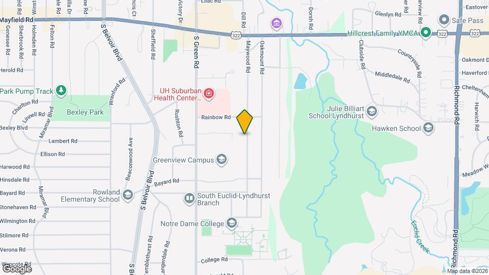 1718 Maywood Rd Map and Location Details