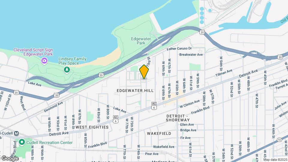 7309 Battery Park Blvd Map and Location Details