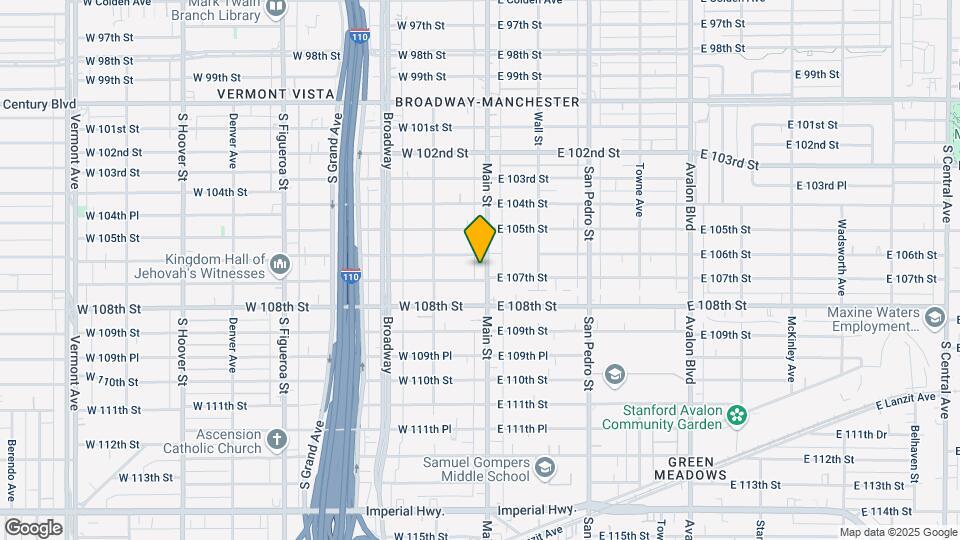 10617 Main St Map and Location Details