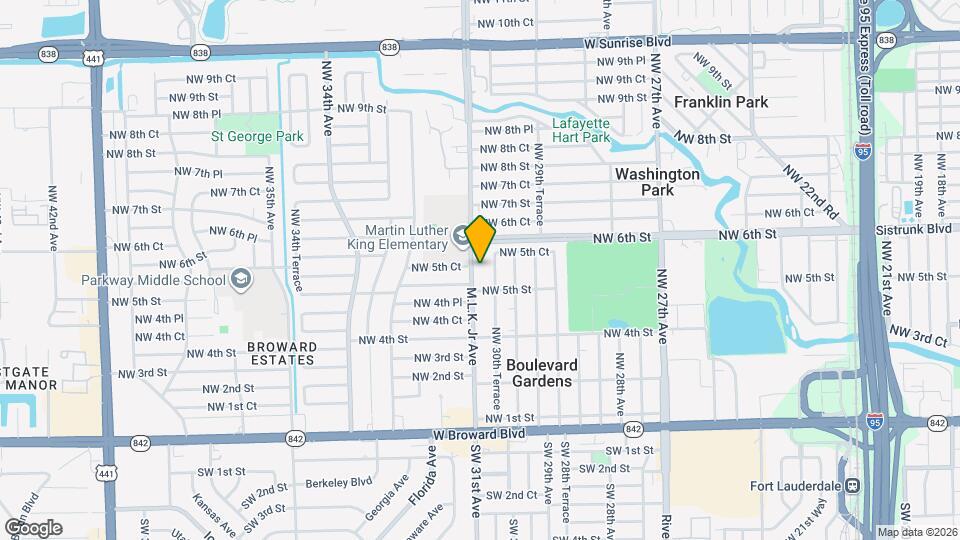 540 NW 31st Ave Map and Location Details