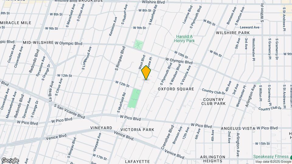 4534 W 11th Pl, Unit 4534 Map and Location Details