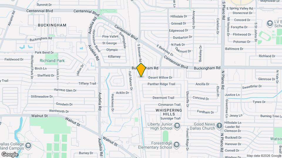 13302 Daystrom Ct Map and Location Details