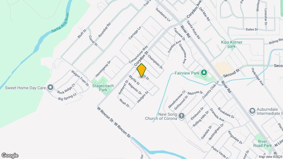 980 Tufts Cir Map and Location Details